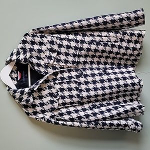 Tommy Hilfiger Peacoat Mini Chevron check sz S